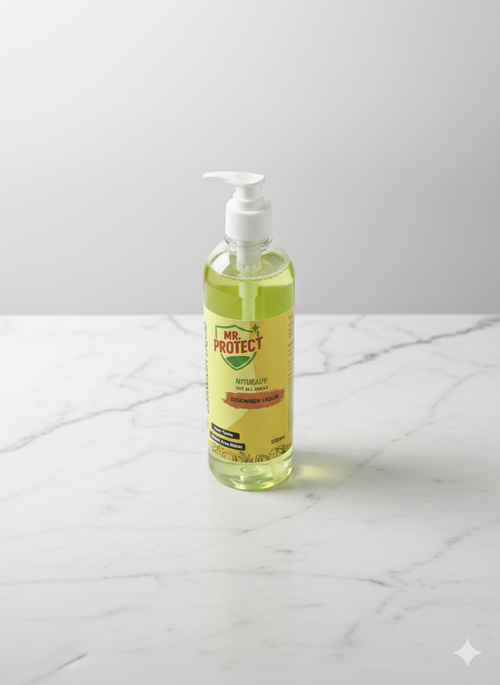 Natural Non-Toxic Baby Safe Dishwash Liquid