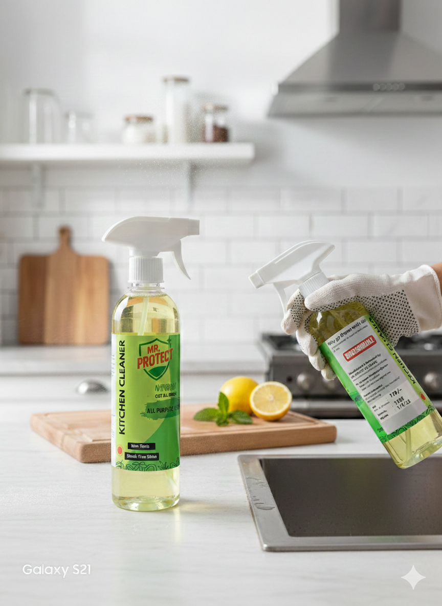 Kitchen Tile & Chimney Cleaner (Natural & Non-Toxic)