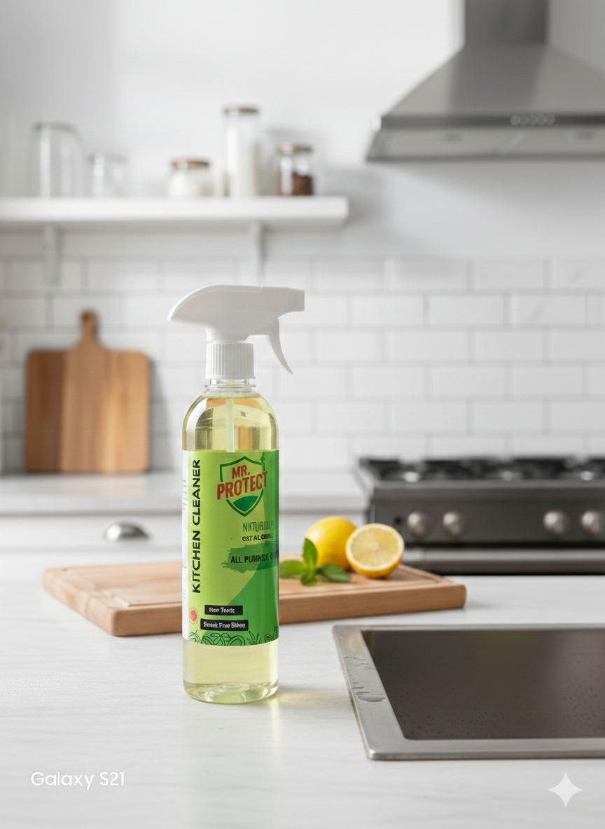Kitchen Tile & Chimney Cleaner (Natural & Non-Toxic)
